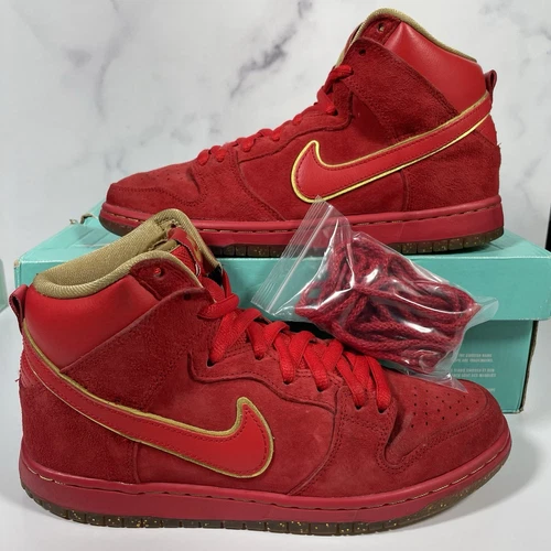 Nike Sb Dunk High Premium "Chinese New Year" 313171-667 Size 8 Men's