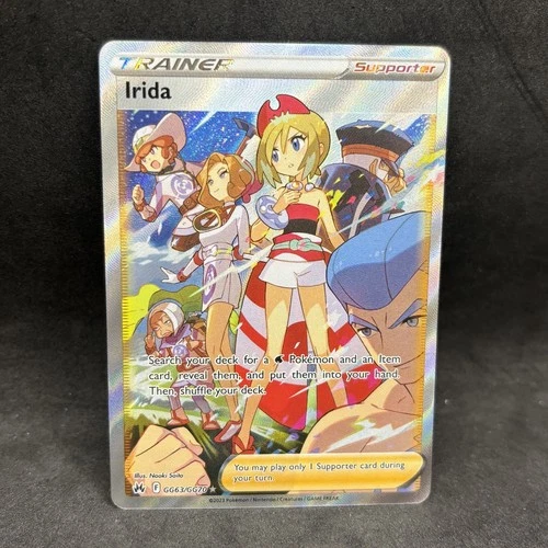 Pokemon TCG - Irida GG63/GG70 - SWSH Crown Zenith Galarian Gallery - NM