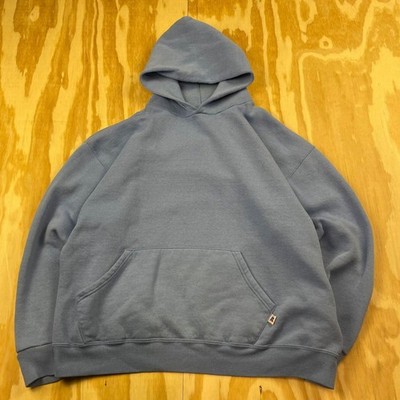 Vintage 90s Russell Athletic Made in USA Hoodie – Light Blue