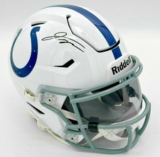 Jonathan Taylor Signed Speedflex Midi Helmet Indianapolis Colts RB Metabilia COA