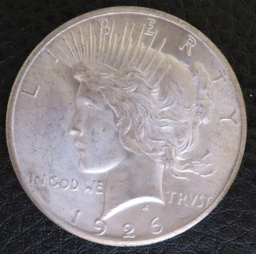 1926 Peace Silver Dollar 90% - BU