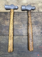 Vintage Ball Peen Hammer Set 20oz  24oz Restored True Temper Wood Handle USA