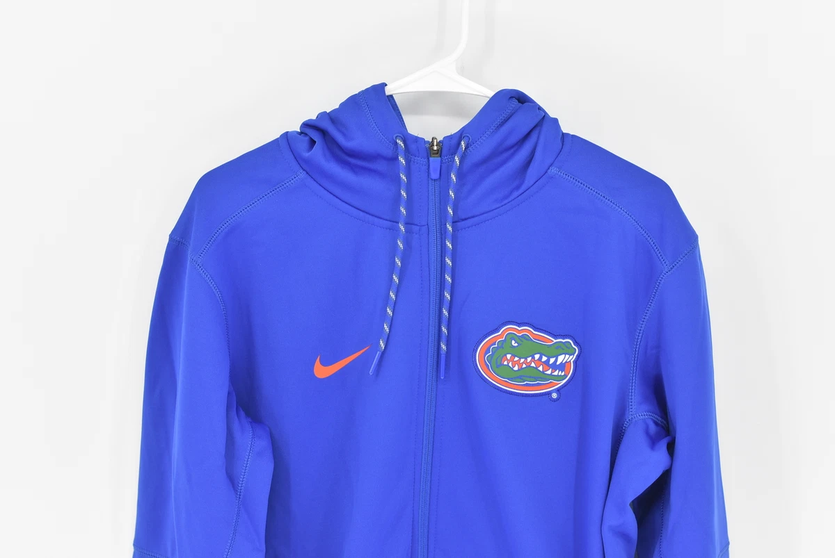 Men s Nike Florida Gators Full Zip Hoodie Royal Blue Size Medium