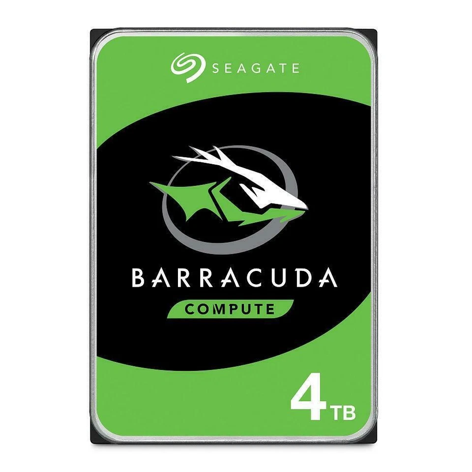 Seagate BarraCuda 4TB HDD 5400 RPM 3.5" SATA Desktop Hard Drive ST4000DM004