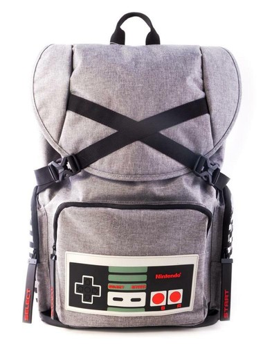 Sac à Dos Nintendo - Nes Manette Grey 