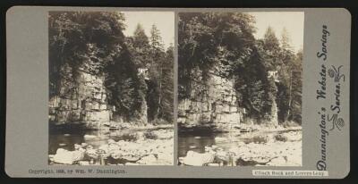 Clinch Rock and Lovers Leap  Old Historic Photo