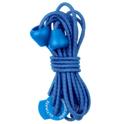 Ultimate Performance Reflektierende Elastische Schnürsenkel Running Royal Blau