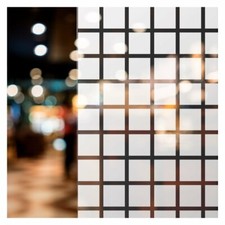 BDF BBL Decorative Window Film Bold Block 1 3/8 Inch Wide Squares