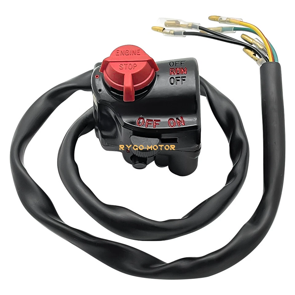 Interruptor de control de faros de parada de arranque derecho para Honda CB360 CB550 CB750 73-75 Foto 4 de 4