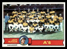 1979 Topps #328 Oakland A's / Jack McKeon