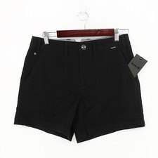 Womens Hurley 5 Pocket Walk Shorts Black GW5000 830