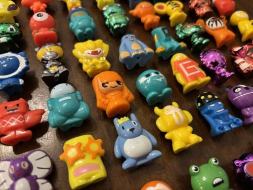 Complete Set SERIES 4 POWER Gogos Crazy Bones Modern 1-80 w Precious Metals - Picture 7 of 10