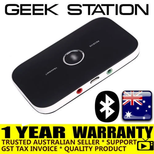 Wireless Bluetooth 2 in1 Audio Transmitter and Receiver 3.5MM RCA Adapter - Image 3 of 3