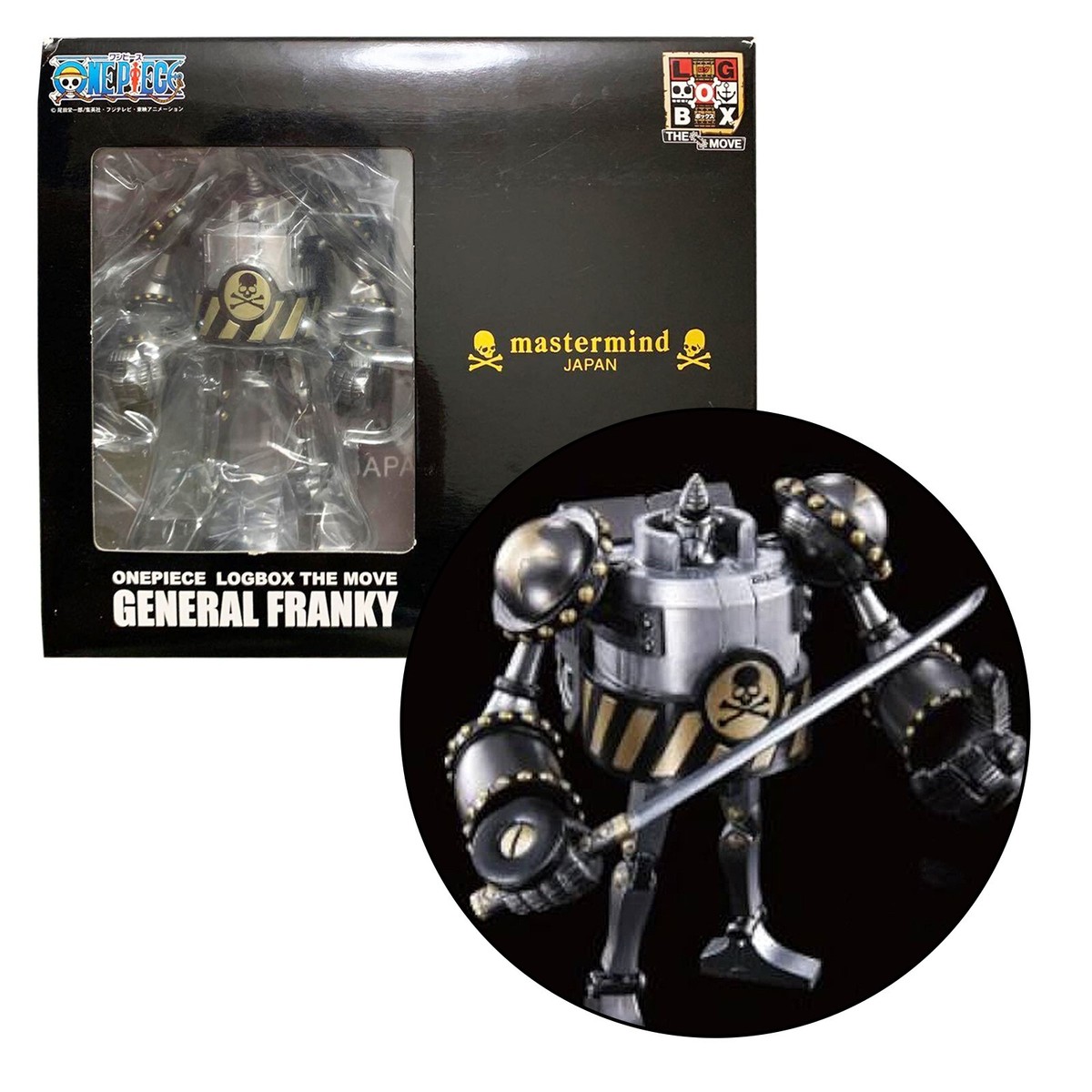 LOGBOX フランキー将軍 mastermind JAPAN 別注ver. mastermind JAPAN THEATER 8 ONE PIECE LOGBOX THE MOVE GENERAL