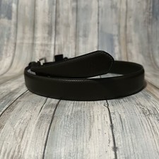 Polo Ralph Lauren Olive Leather Dress Belt with Logo