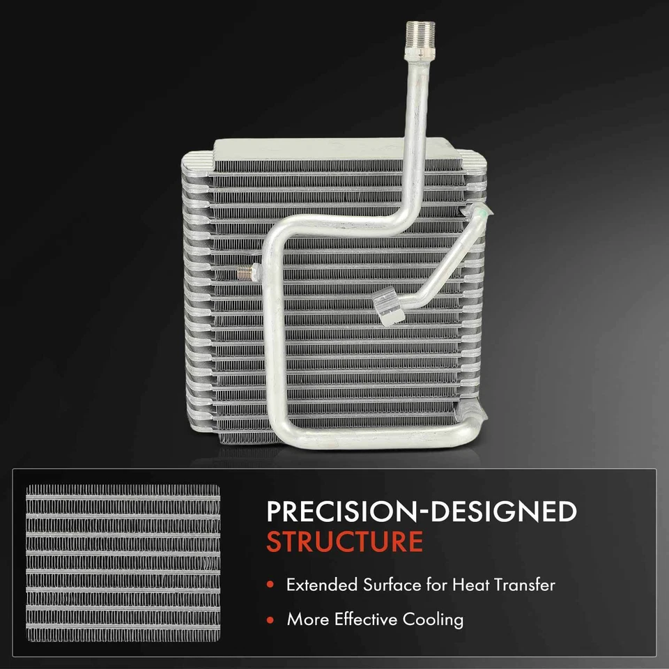 Núcleo evaporador de aire acondicionado para Mazda 626 1988-1992 MX-6 1988-1989 1991-1992 placa y aleta Foto 4 de 4