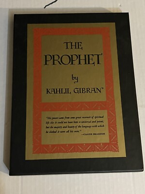 The Prophet By Kahlil Gibran (Deluxe Edition 2000)