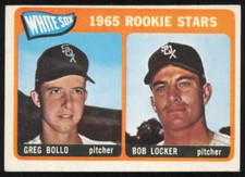 White Sox 1965 Rookie Stars (Greg Bollo / Bob Locker) 1965 Topps #541 RC