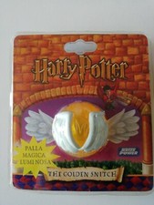 HARRY POTTER THE GOLDEN SNITCH-BOCCINO D'ORO BRITE POWER 2001 NEW NRFB VINTAGE 