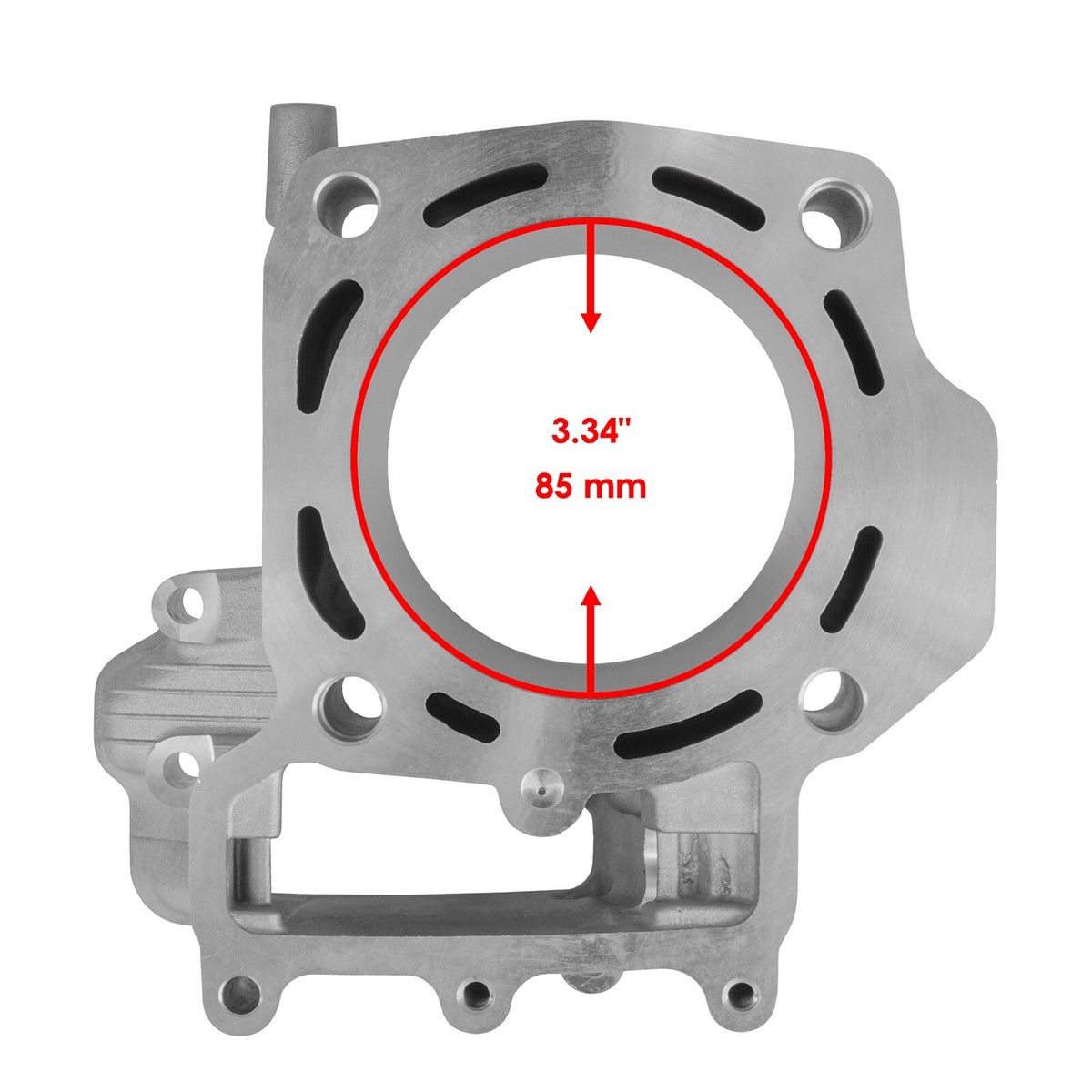 Caltric Front Cylinder For Kawasaki 11005-0628 85mm Bore | eBay