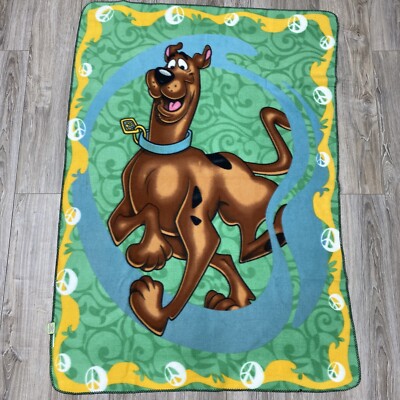 scooby doo plush blanket