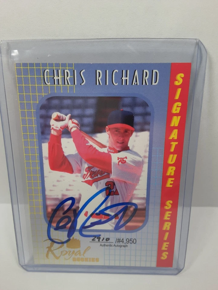 Royal Rookies Chris Richard Signature Series Auto 2910/4950 - Image 2 of 4