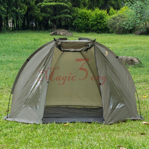 Carp Fishing Bivvy Tent Shelter 12 Man Lightweight Waterproof Day