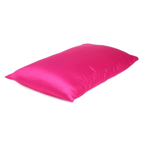 Pillowcase Queen King Standard Silk Satin Bedding Soft Pillow Cover Single Pcs - Picture 155 of 156