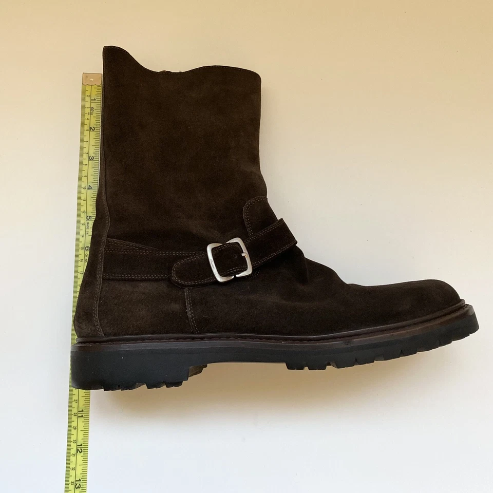 Salvatore Ferragamo suede boots size 7.5 - Image 3 of 4