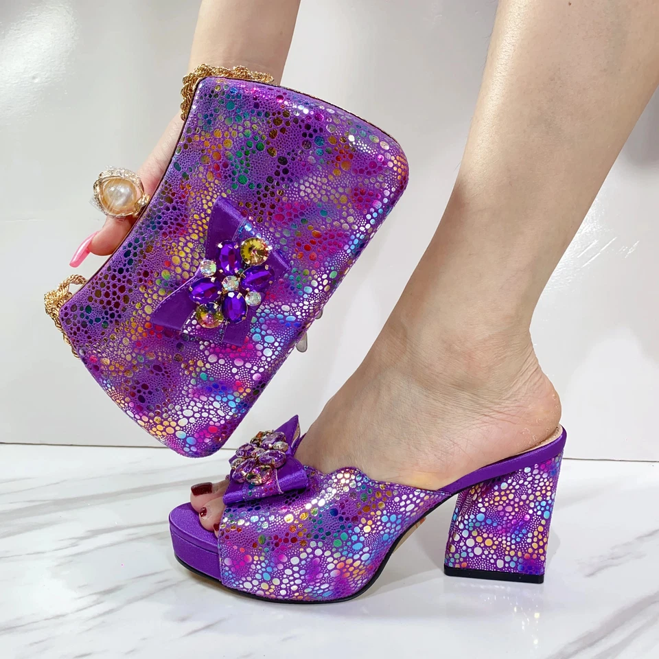 Zapatos para mujer Sandalias de tacón alto Moda Zapatos informales Sandalias y bolsos con cordones Foto 2 de 4