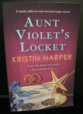 AUNT VIOLET'S LOCKET BY KRISTIN HARPER SOFTCOVER ADDICTIVE & EMOTIONAL 2024 NEW!
