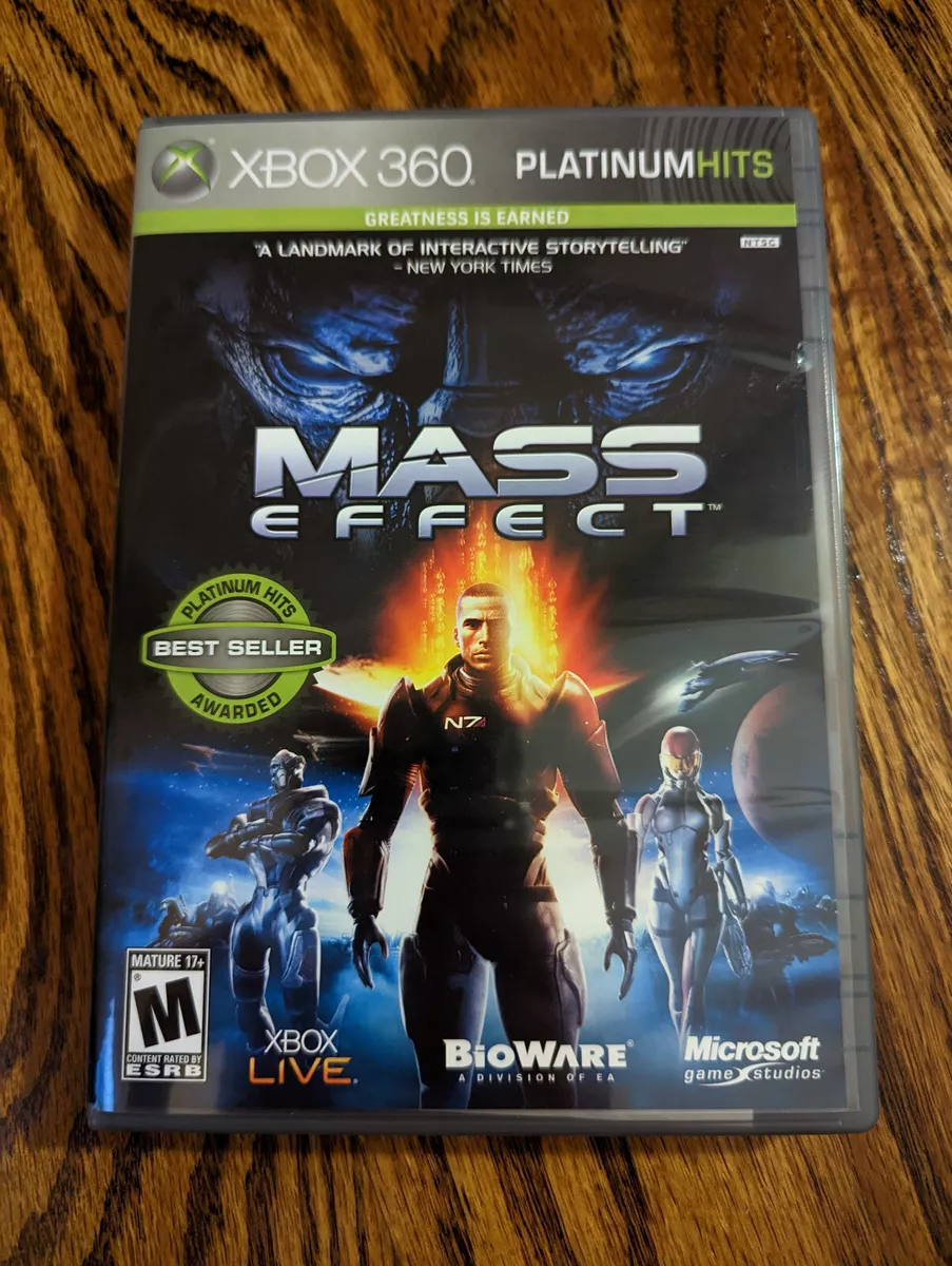 Mass Effect 1 2 3 Xbox 360 Trilogy Collector s edition set