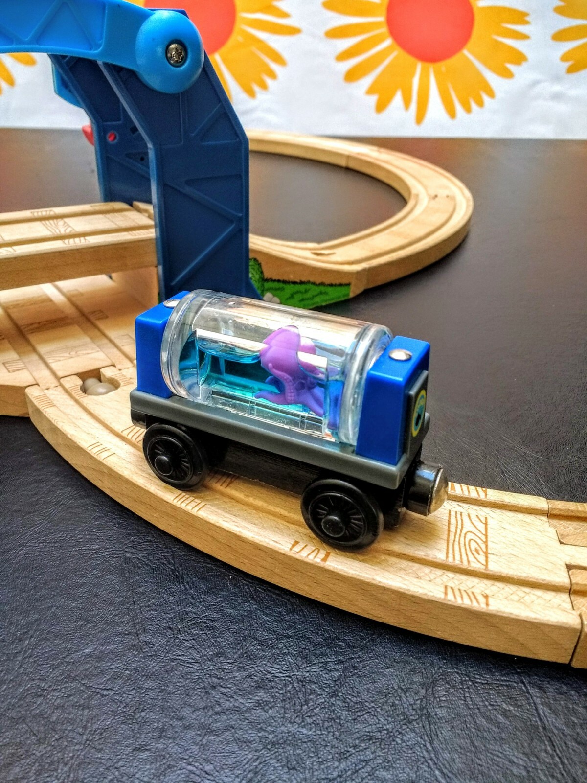 wooden railway trains