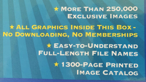 Windows ART EXPLOSION 600,000 Images Clip Art Nova 28 Discs + 100K Disc Bonus - Picture 2 of 3