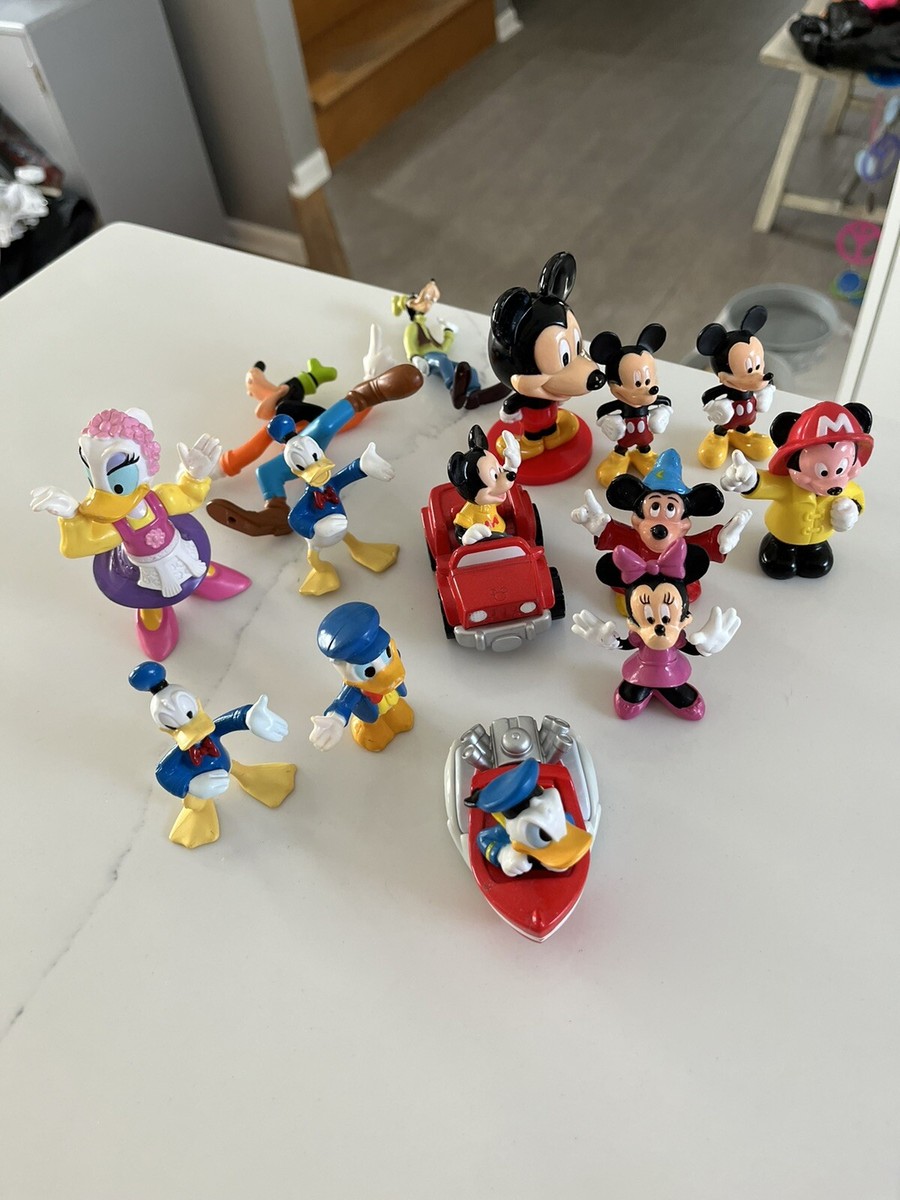 disney mickey mouse & Donald duck plastic figurines for kids | eBay