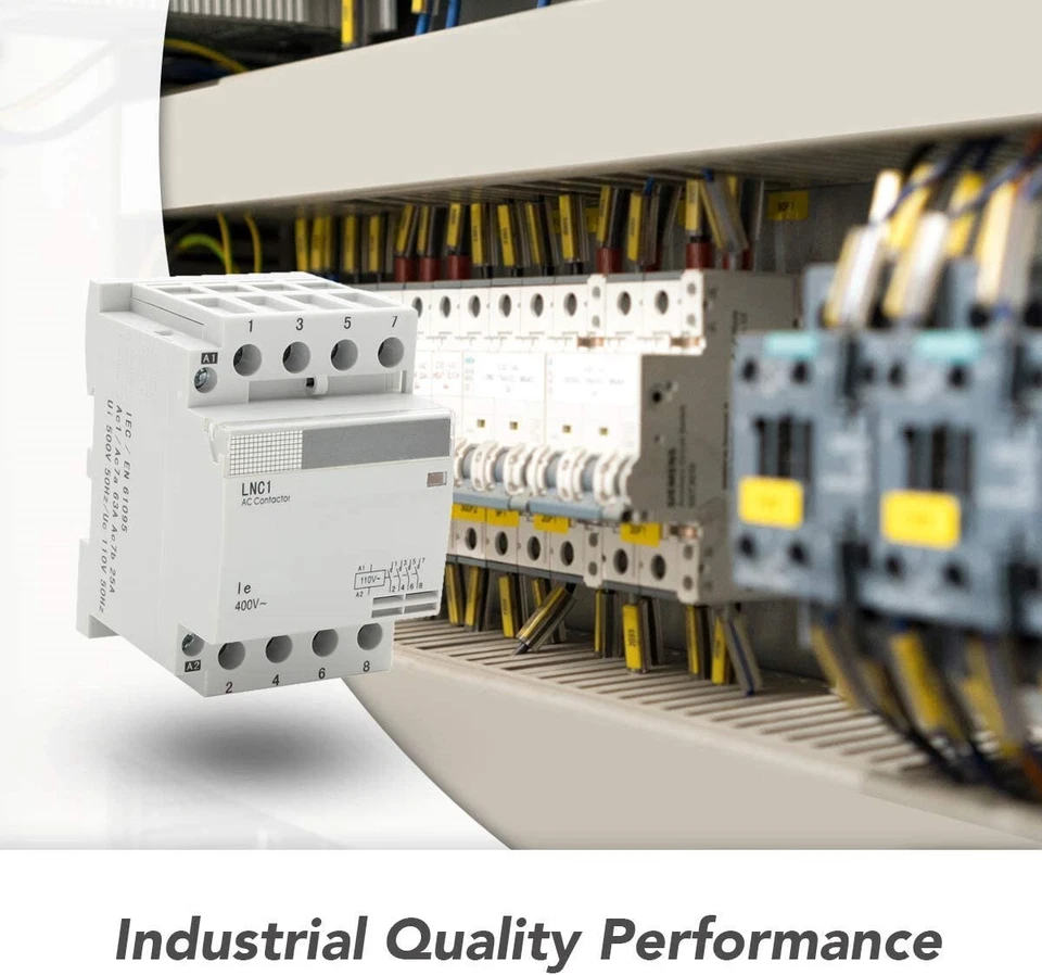 Contactor Normally Closed NC 40A, 4 Pole 220V 240V Coil, 30A Lighting, Heater - Image 4 of 4