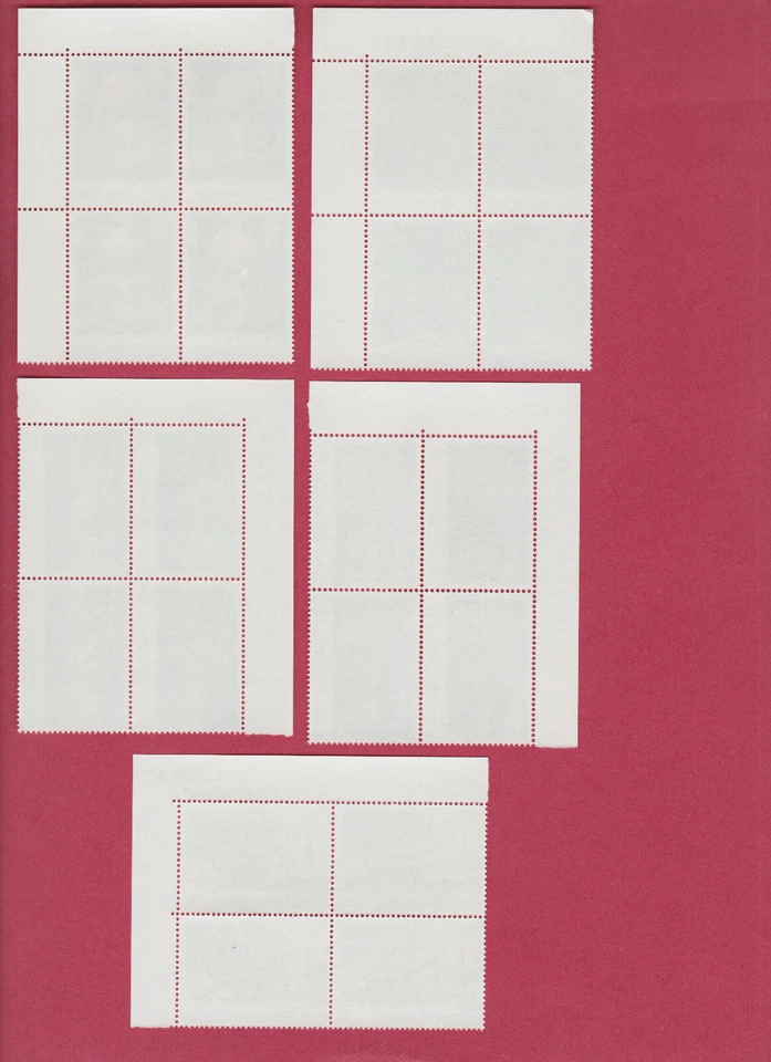 R* CYPRUS 15 BLOCKS x 4 V.  FIRST PRINT MNH** 1985 TOURISM Mi nr. 626-640 #7130 - Image 4 of 4