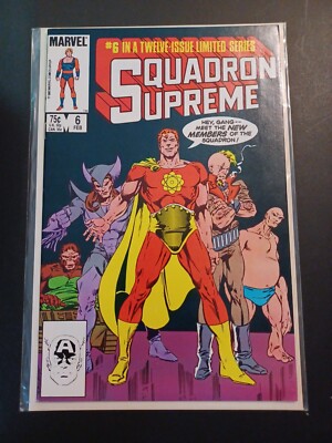 Squadron Supreme #6 of 12 Limited Series Mark Gruenwald Combined Shipping + Pics