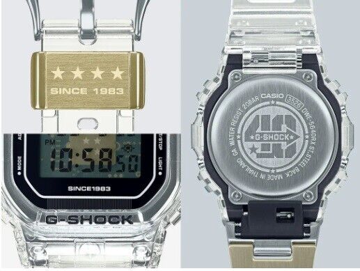 G-Shock DW-5040RX-7JR 40th Clear Remix 5000 SERIES Japan Limited Model