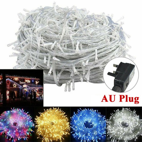 Fairy String Lights 100M - 500 LED Mains Plug In Christmas Tree Indoor & Outdoor - Picture 13 of 25