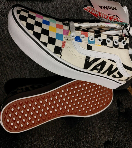 vans moma checkerboard