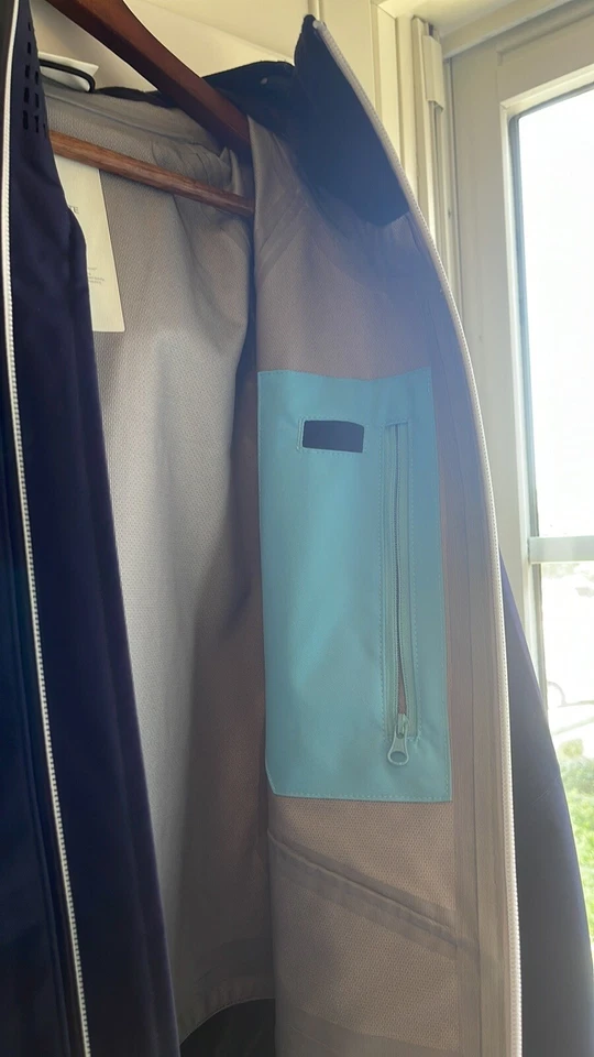 Women’s Decente Ski Snowboard Jacket Navy Size 12 Waterproof Shell - Image 4 of 4