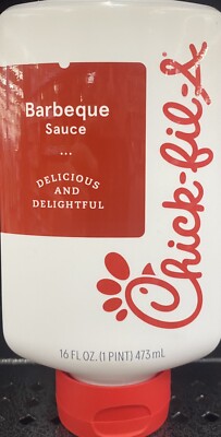 Chick-Fil-A BARBEQUE Sauce 16 Fl Oz Squeeze Bottle - DISPLAY READY