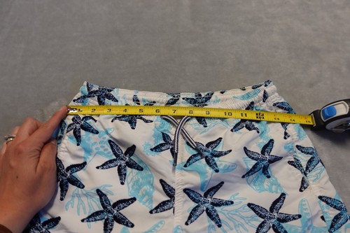 MC 2 Saint Barth Boys Size 10 Blue Starfish Premium Swin Trunks - Picture 3 of 5