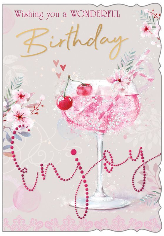 Wishing you a Wonderful Birthday Enjoy. Birthday Card For Female