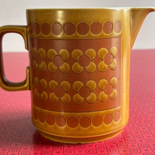Vintage Hornsea Pottery Saffron Custard Jug 1976 Retro Mid Century Modern - Picture 2 of 8