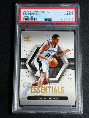 Tim Duncan Extra Limited #126 card