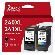 PG-240XL CL-241XL Ink Cartridge for Canon PIXMA MG2120 MG2220 MG3120 MG3600 Lot