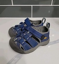 Keen Newport H2 Unisex Kids Water Sandals Sz 6 Blue Depths Gargoyle Hiking Shoes