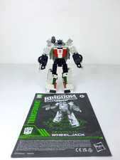 Transformers WFC Earthrise Autobot Wheeljack Complete Figure w/Instruction Book